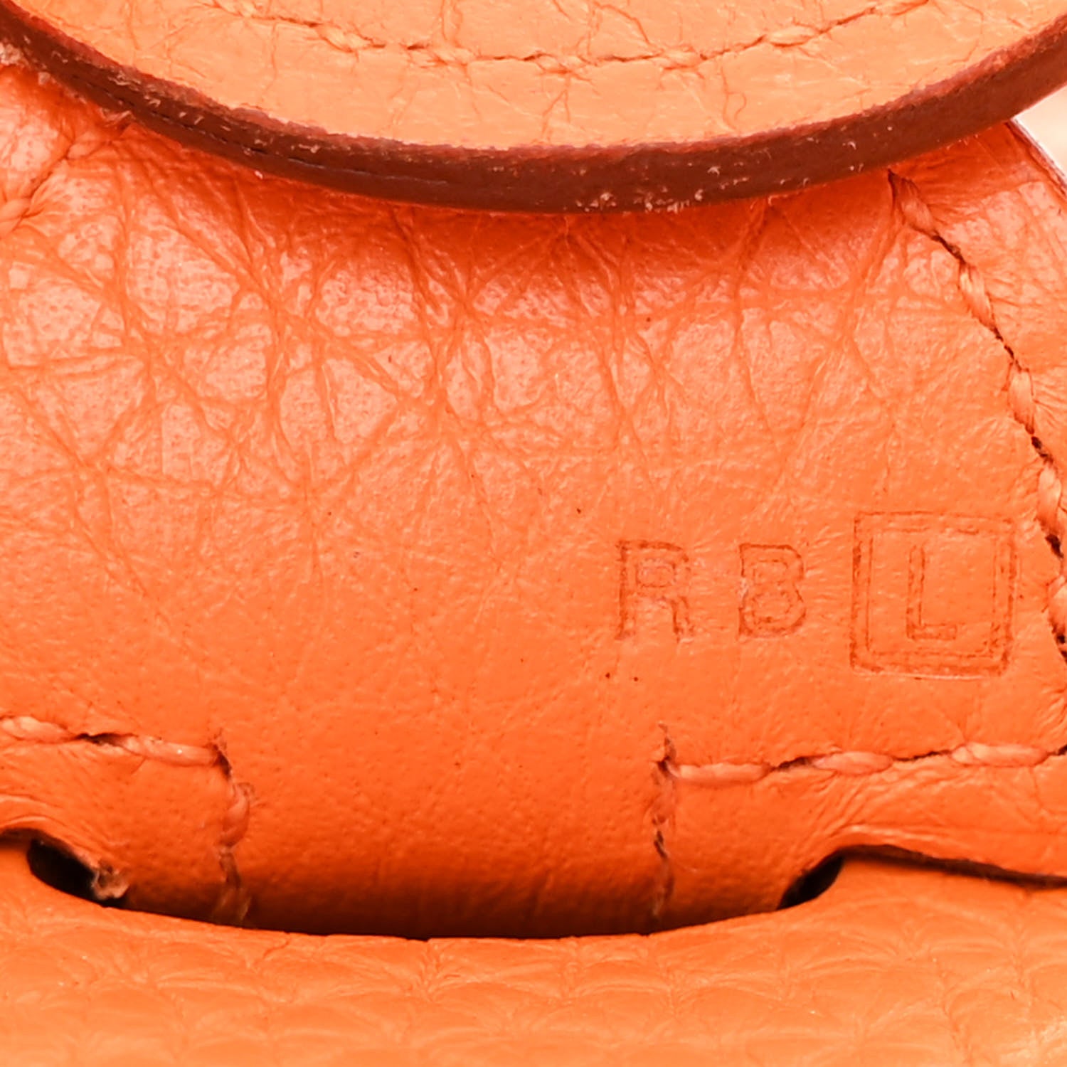 Hermes Taurillon Clemence Evelyne III PM Orange 7 of 13