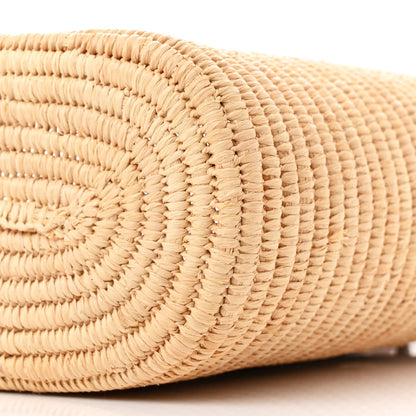 Loewe Raffia Small Square Basket Tote Bag Natural Tan 10 of 10
