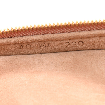 Christian Dior Lambskin Cannage Micro Lady Dior Vanity Case Rose Des Vents 7 of 12