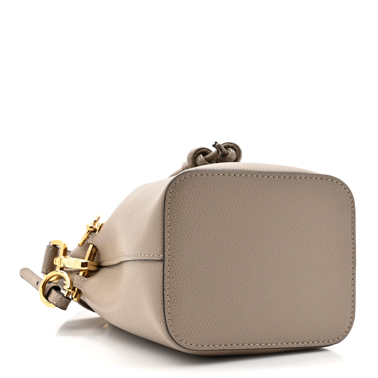 Vitello Cruise F is Fendi Mini Mon Tresor Bucket Bag Tortora