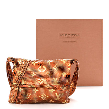 Louis Vuitton Monogram Mesh Metal Frances Gold 12 of 12