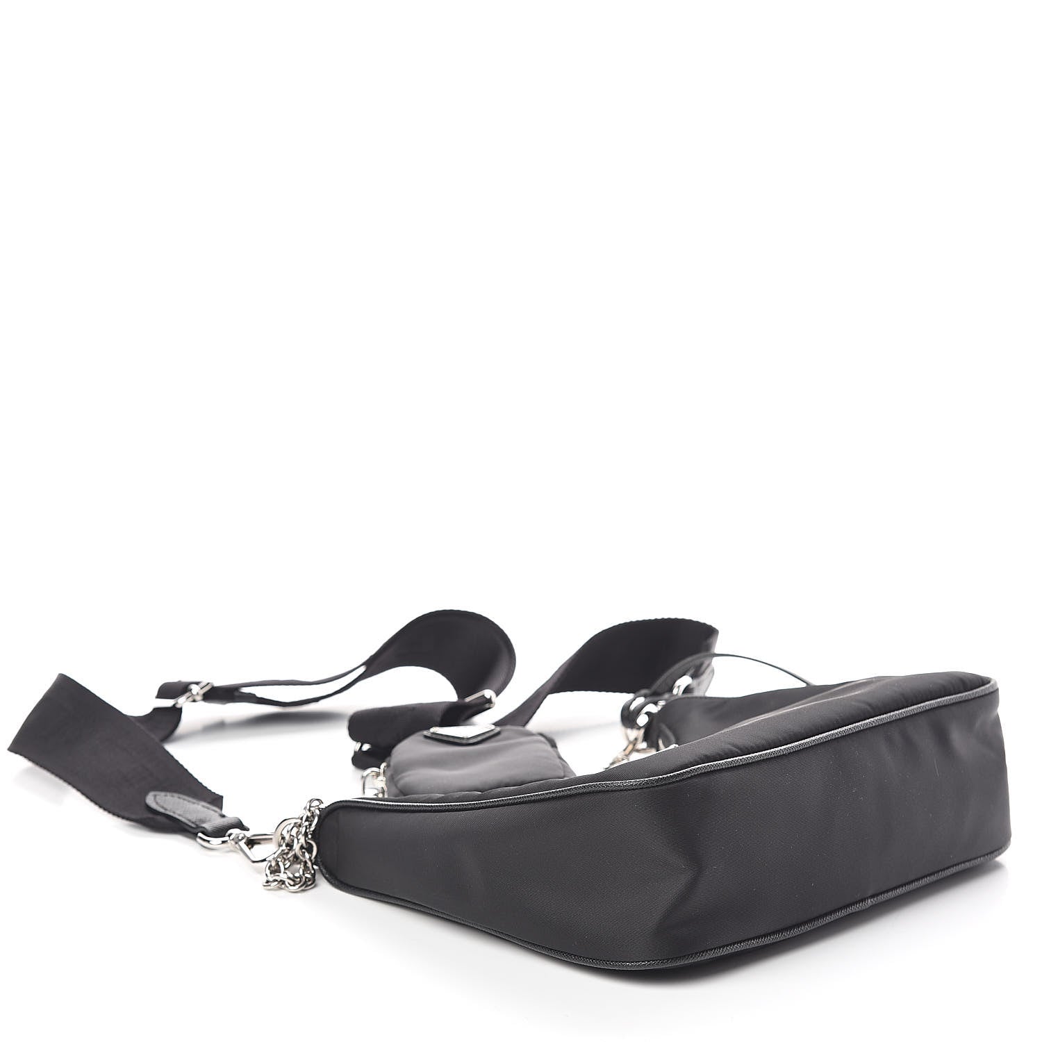 Prada Nylon Re-Edition 2005 Shoulder Bag Black 4 of 8