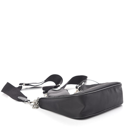 Prada Nylon Re-Edition 2005 Shoulder Bag Black 4 of 8