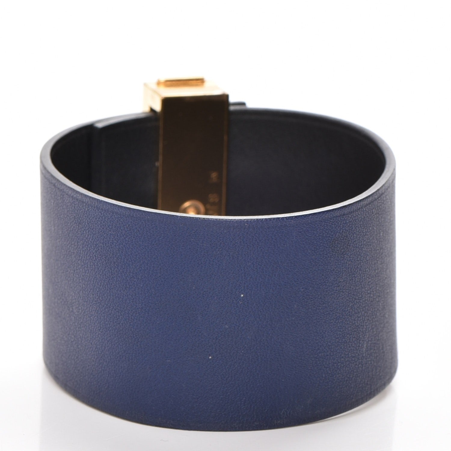 Hermes Swift Illusion Reversible Bracelet MM Bleu Saphir Black 3 of 4