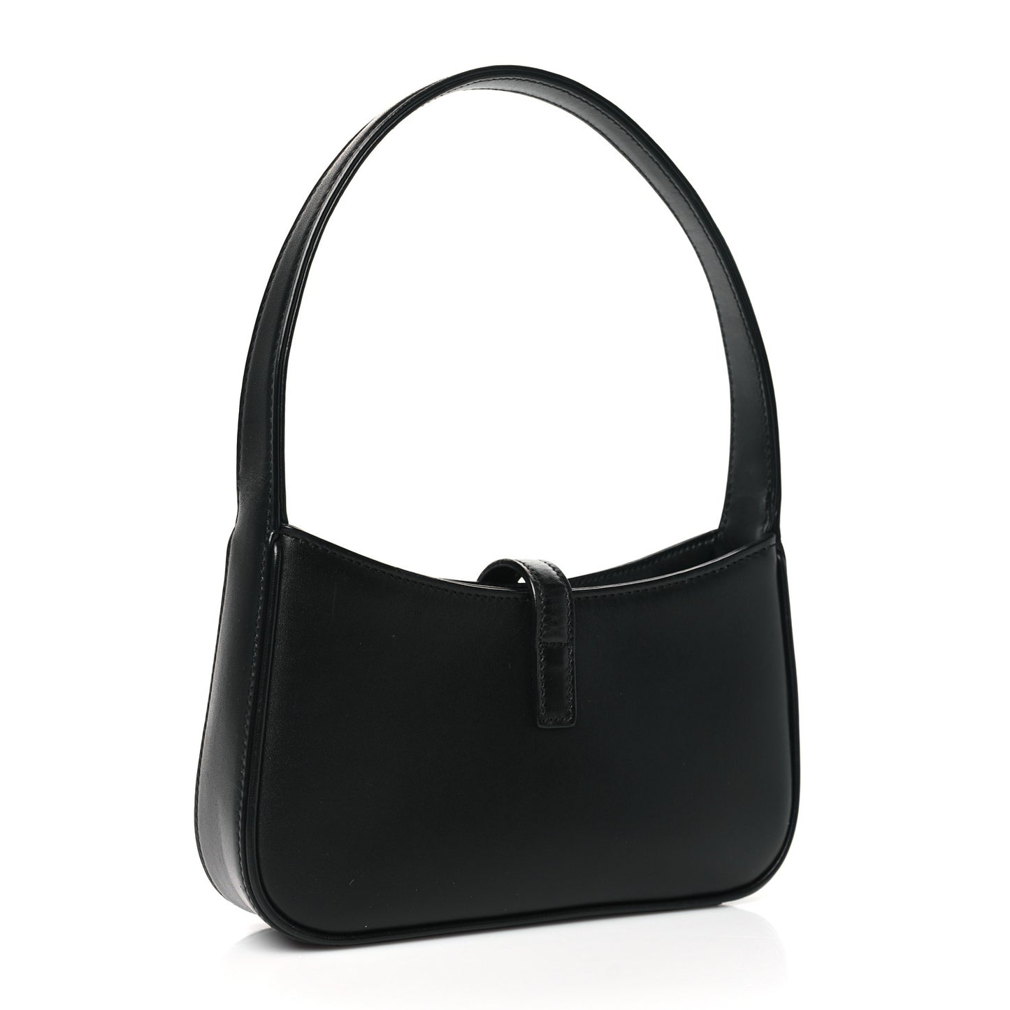 Smooth Calfskin Le 5 A 7 Mini Hobo Black