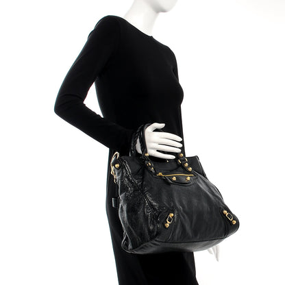 Balenciaga Agneau Giant 12 Gold Hardware Velo Black 3 of 9