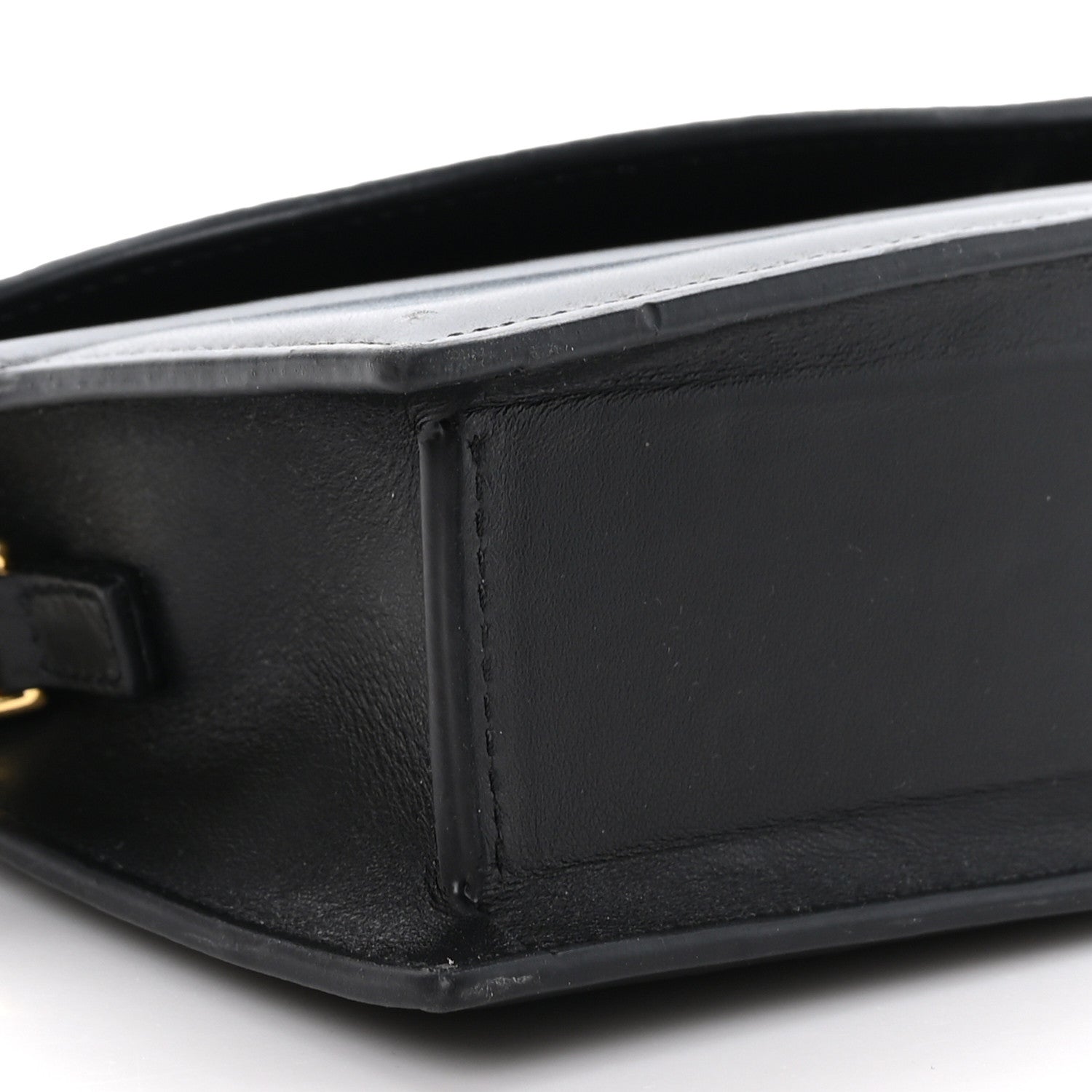 Jacquemus Smooth Calfskin Le Sac Rond Black 7 of 8