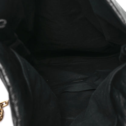 Balenciaga Arena Calfskin Large Monaco Chain Shoulder Bag Black 6 of 11