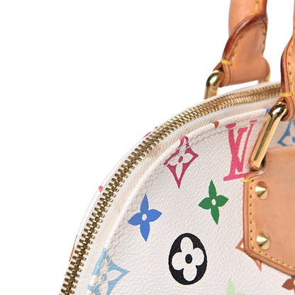 Louis Vuitton Monogram Multicolor Alma White 12 of 16