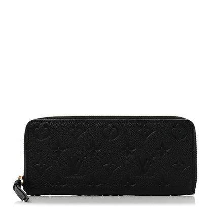 Louis Vuitton Empreinte Clemence Wallet Black 1 of 7
