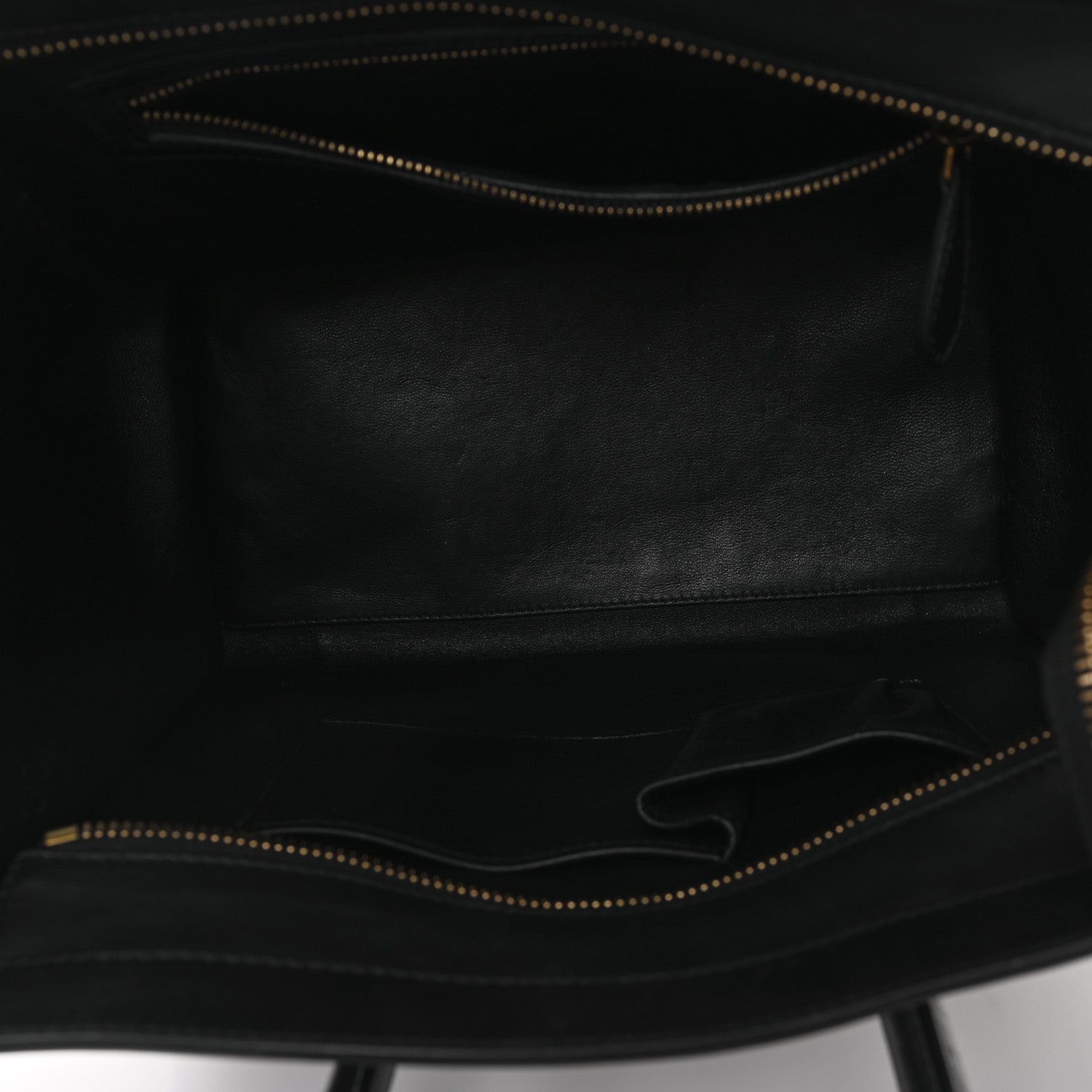 Celine Smooth Calfskin Mini Luggage Black 5 of 11