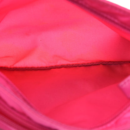 Prada Nylon Vela Flat Messenger Bag Fuxia 5 of 18