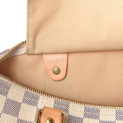 Louis Vuitton Damier Azur Speedy 30 6 of 16