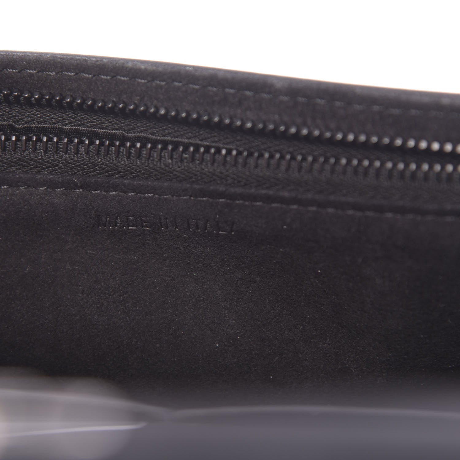 Christian Dior Ultra Matte Calfskin Diorama Wallet on Chain Pouch Black 7 of 11