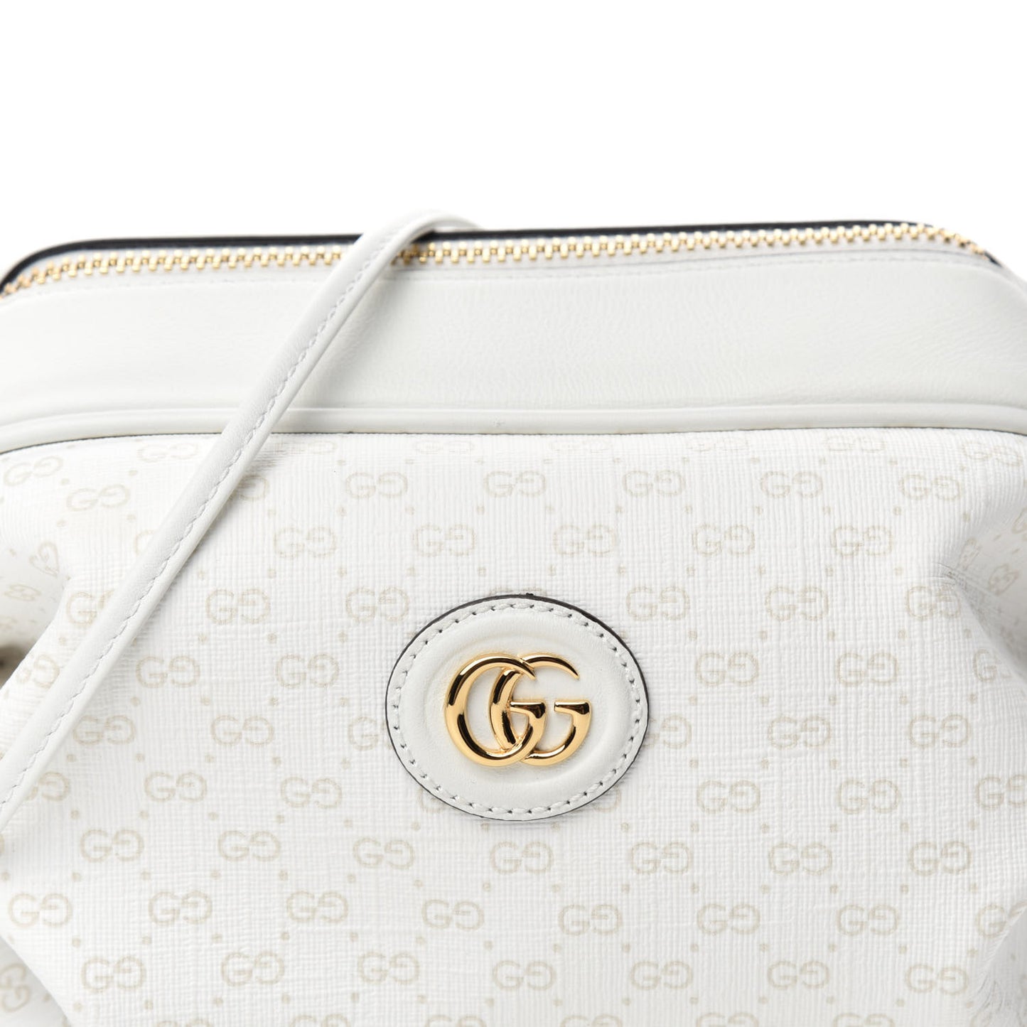 Mini Vintage GG Supreme Monogram GG New Candy Crossbody Great White
