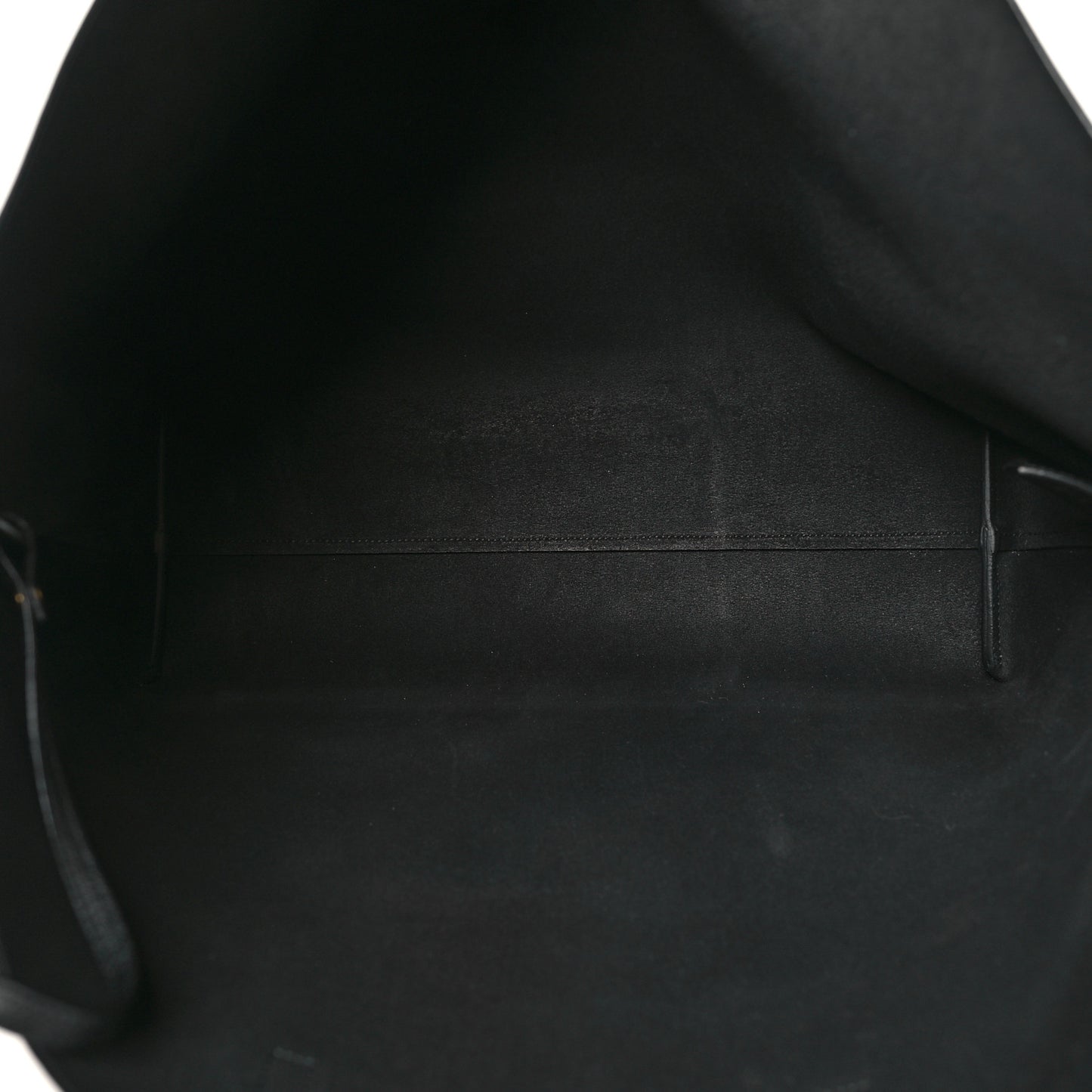 Calfskin Large Shopping Tote Black