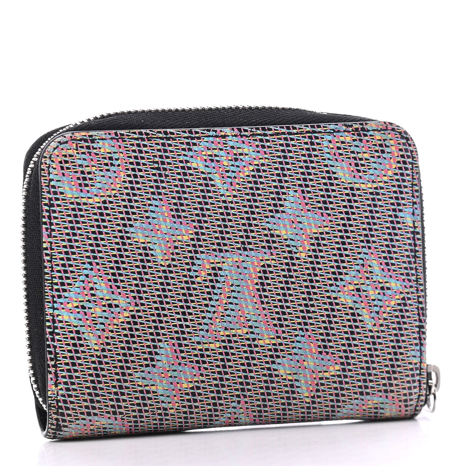 Louis Vuitton Calfskin Monogram LV Pop Zippy Coin Purse Blue 2 of 6