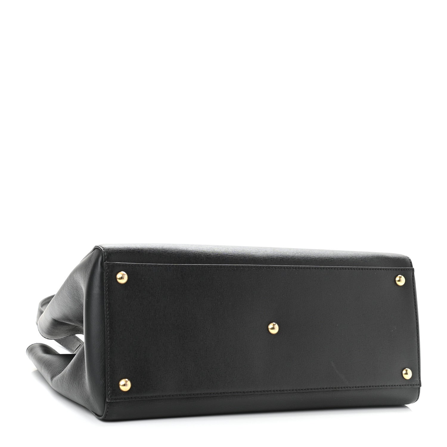 Fendi Vitello Elite Regular 2Jours Tote Black 4 of 10