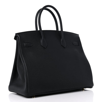 Hermes Togo Birkin 35 Black 3 of 9