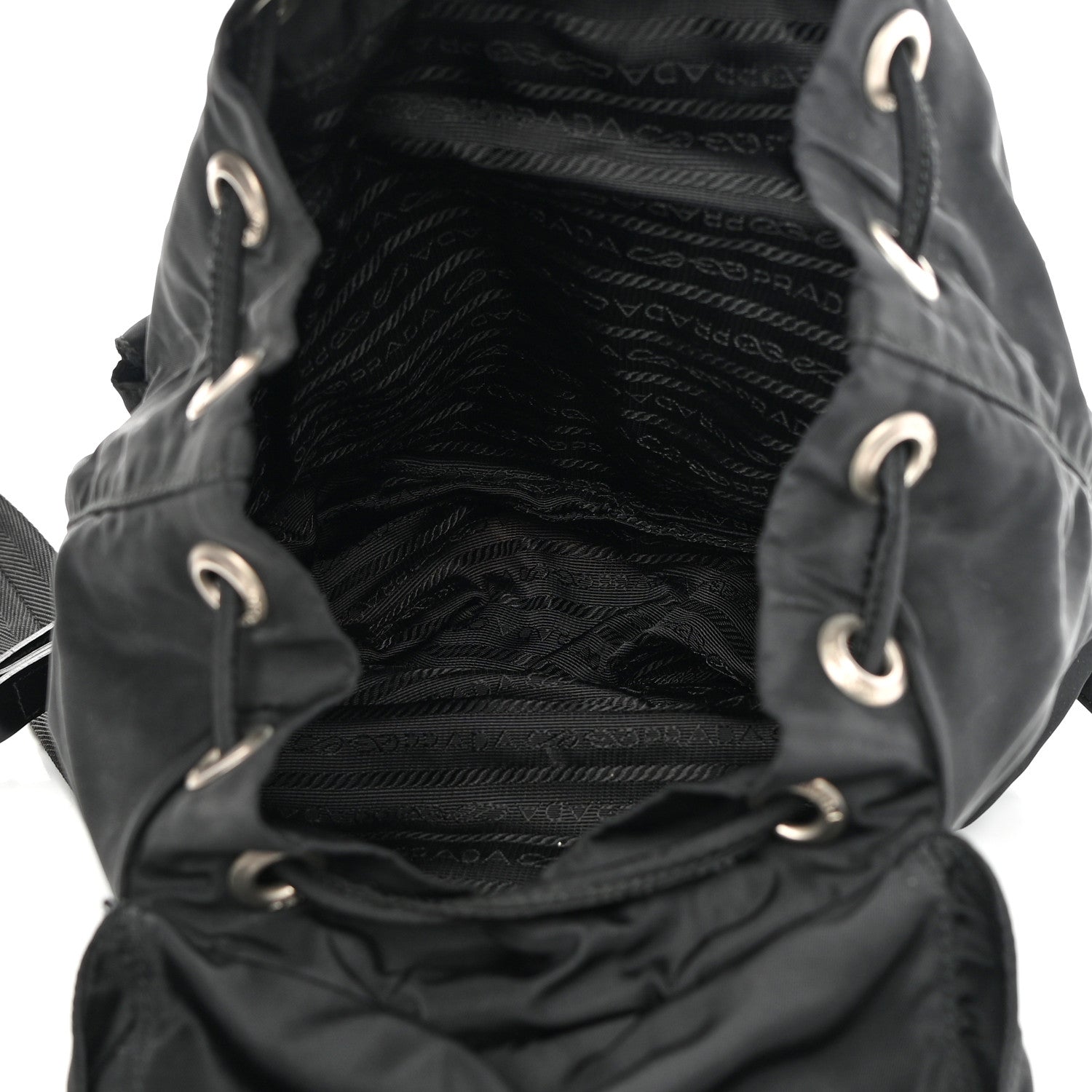 Prada Tessuto Nylon Vela Backpack Black 5 of 13