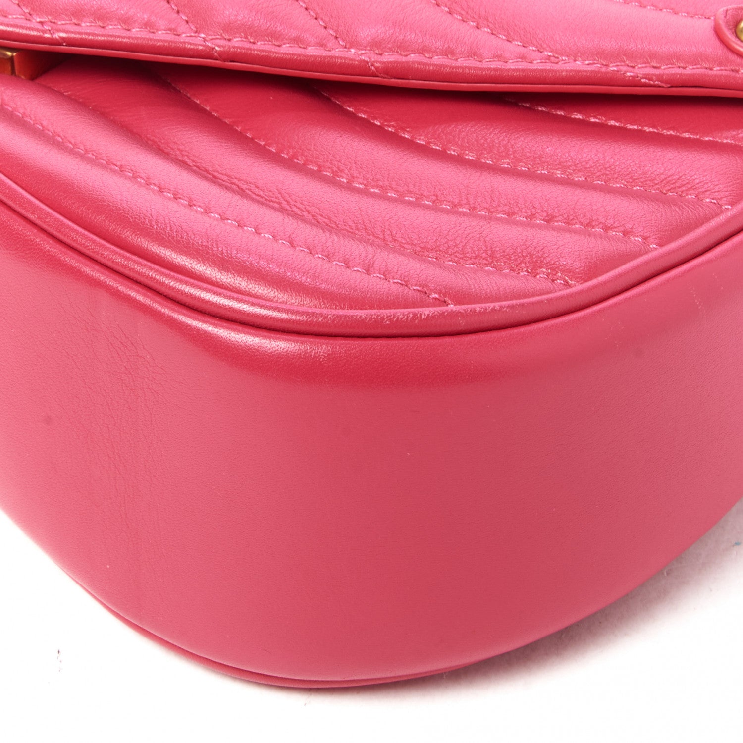 Louis Vuitton Calfskin New Wave Chain MM Rose Freesia 4 of 8