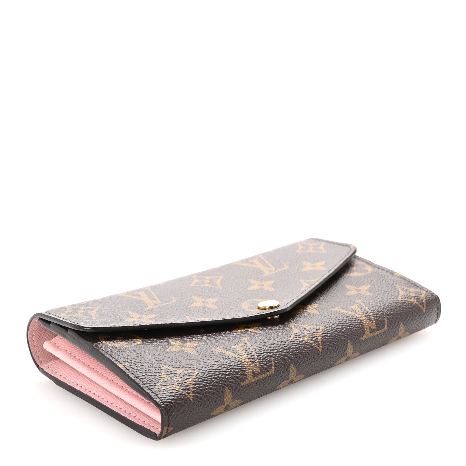 Louis Vuitton Monogram Sarah Wallet NM Rose Ballerine 4 of 7