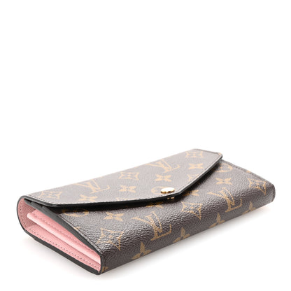 Louis Vuitton Monogram Sarah Wallet NM Rose Ballerine 4 of 7