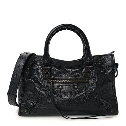 Balenciaga Agneau Arena Classic Hardware Small Le City Black 1 of 10