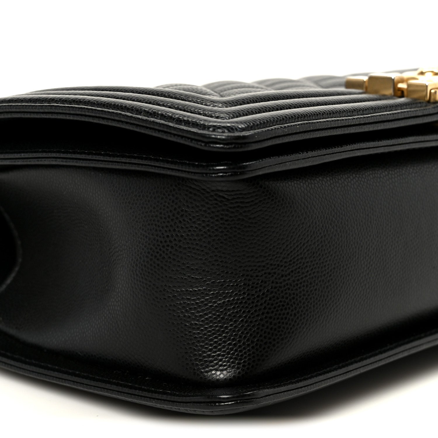 Chanel Caviar Quilted Medium Boy Flap Black 8 of 9
