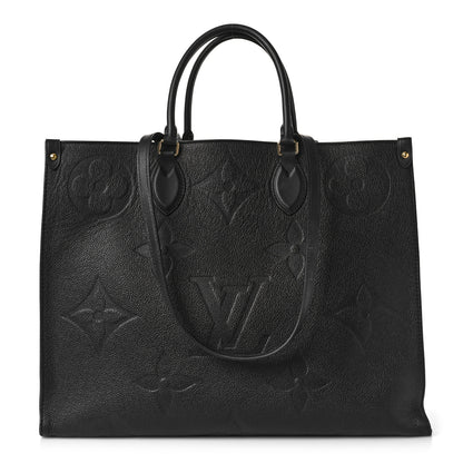 Louis Vuitton Empreinte Monogram Giant Onthego GM Black 1 of 10