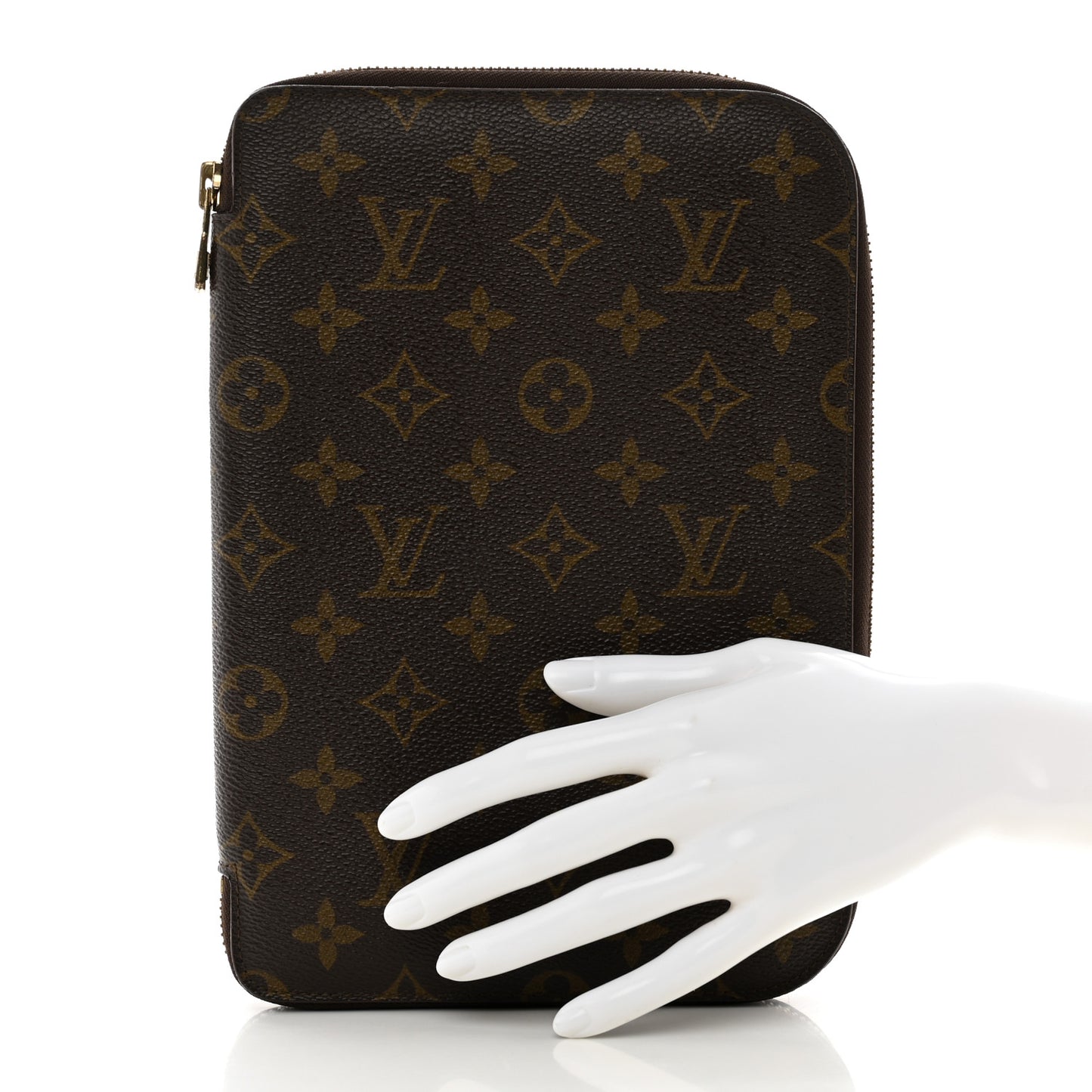 Monogram Zippy Agenda Cover
