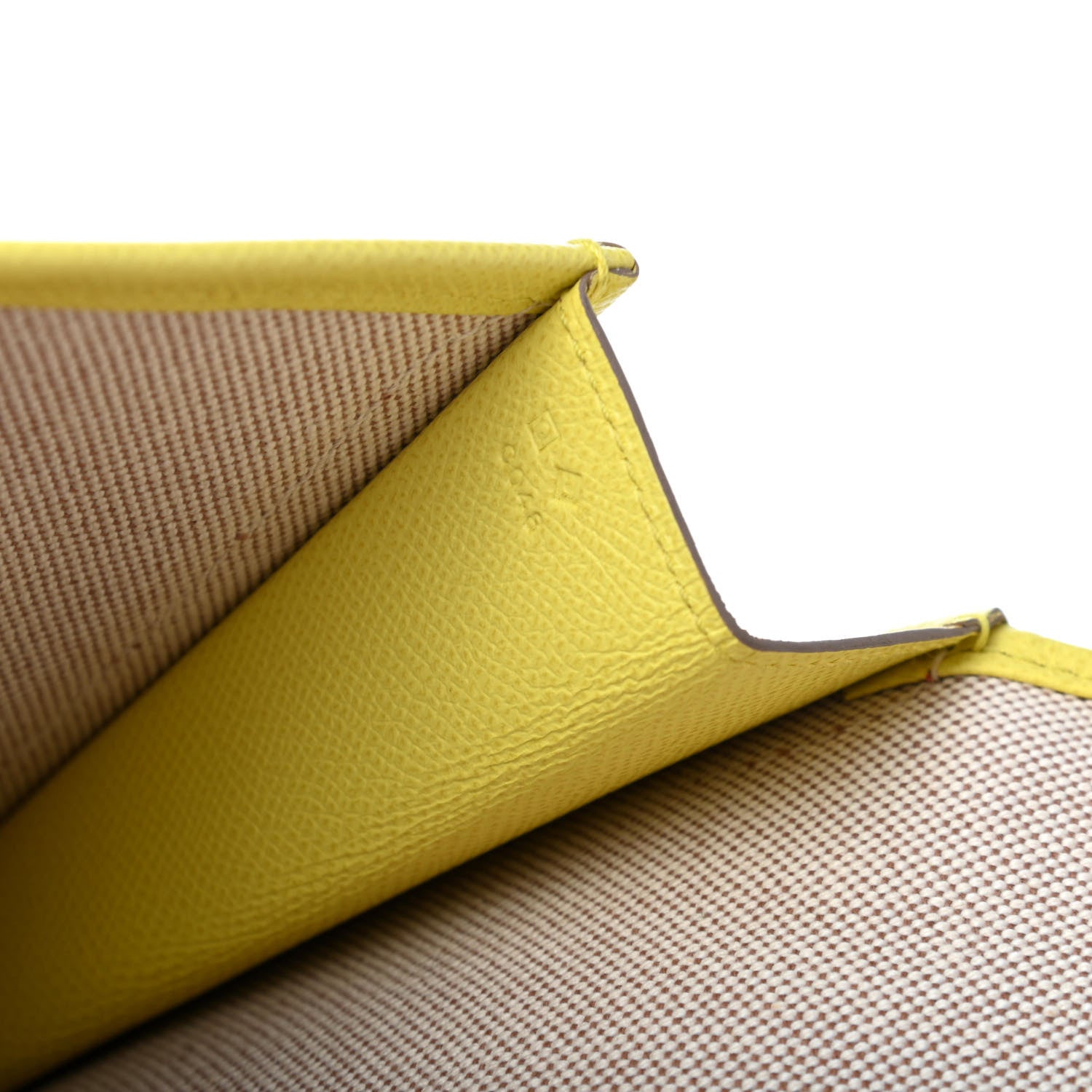 Hermes Epsom Jige 34 GM Clutch Soufre 7 of 7