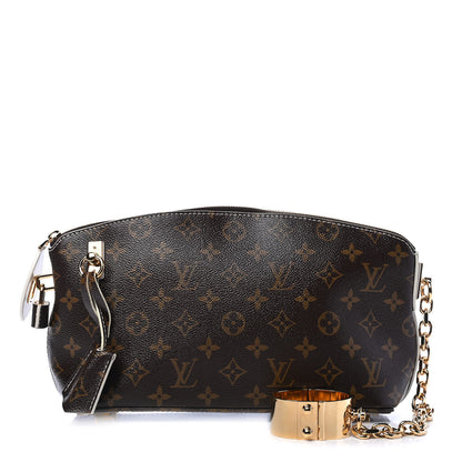 Louis Vuitton Monogram Fetish Lockit Clutch 1 of 5