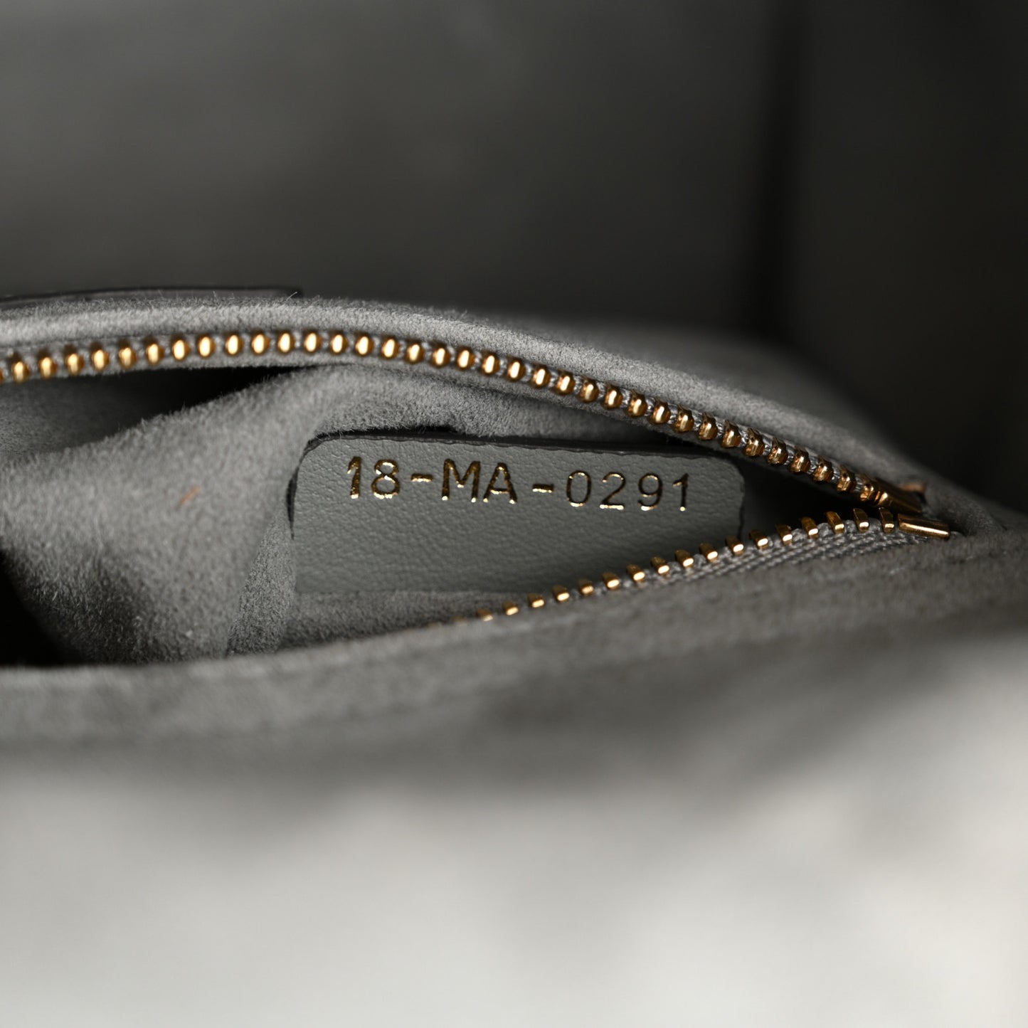 Lambskin Cannage Gradient Small My ABCDior Lady Dior Grey