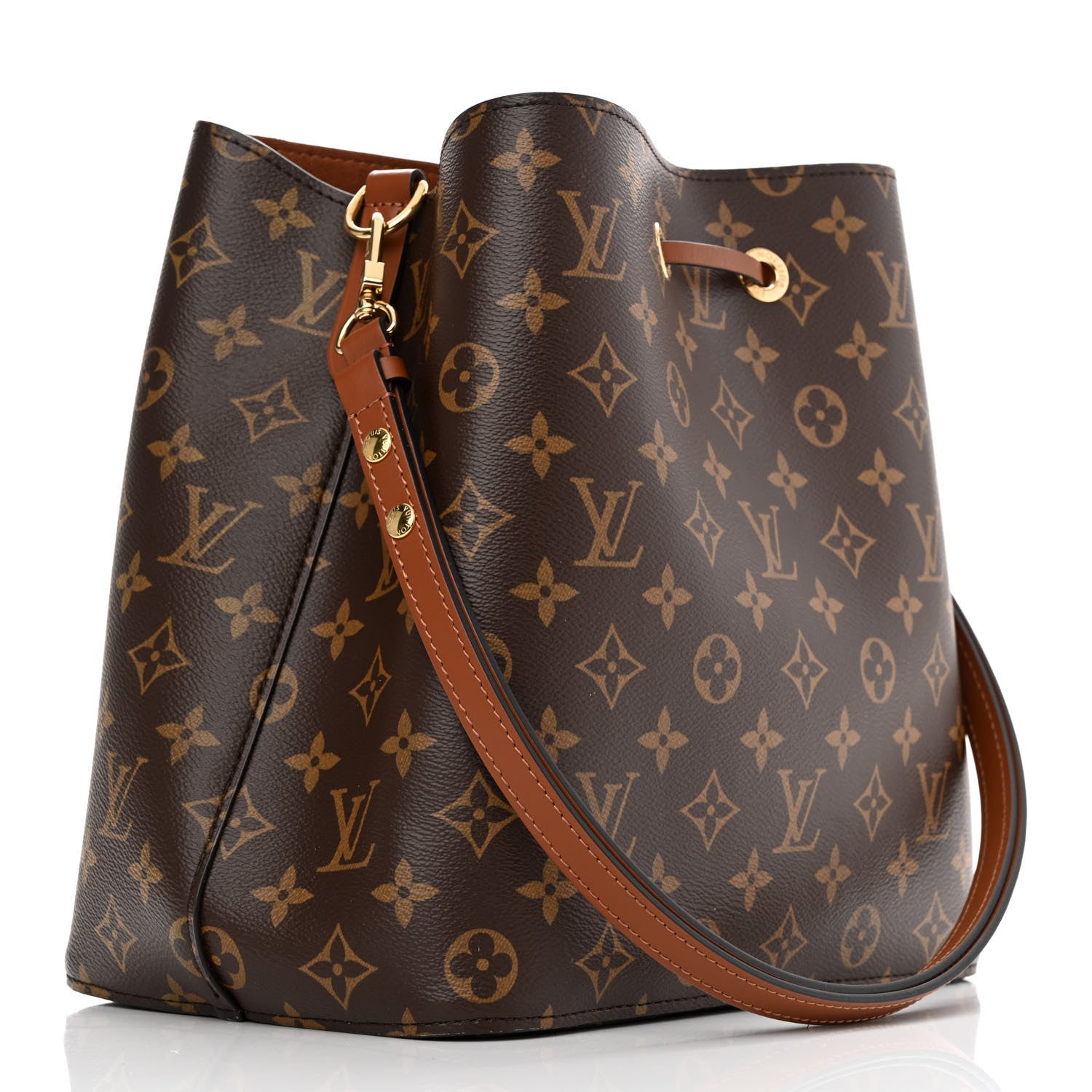 Louis Vuitton Monogram Neonoe MM Caramel 3 of 10
