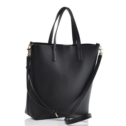 Saint Laurent Calfskin Toy Shopping Tote Black 3 of 8