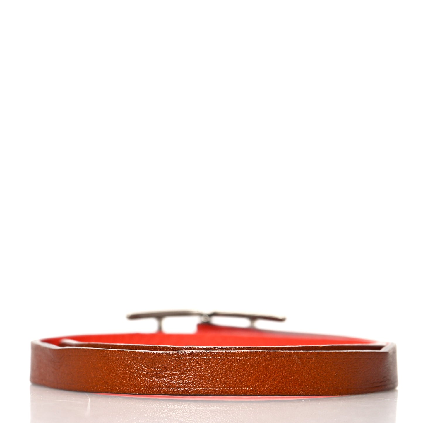 Swift Epsom Behapi Double Tour Bracelet XS Fauve Capucine