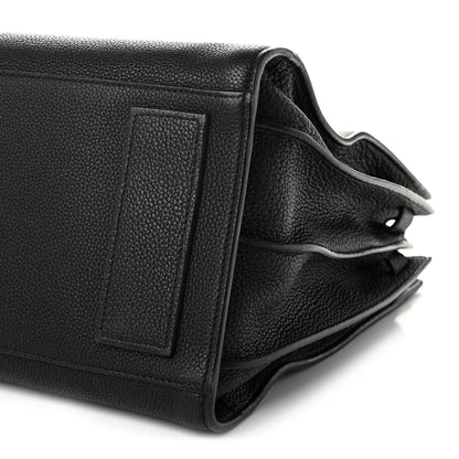 Saint Laurent Grained Calfskin Medium Souple Sac De Jour Black 10 of 10