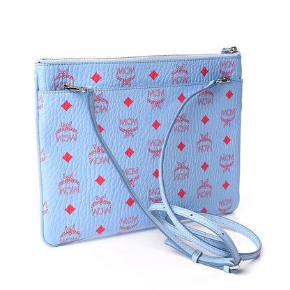 MCM Visetos Original Medium Pouch Medium Original Blue 2 of 9