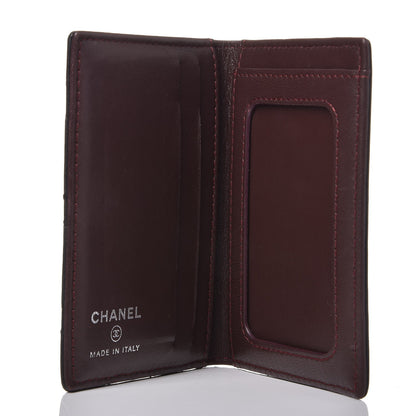 Chanel Lambskin Quilted Card Holder Wallet Black 5 of 11