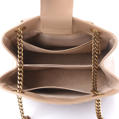 Louis Vuitton Calfskin New Wave Chain Tote Noisette 4 of 8