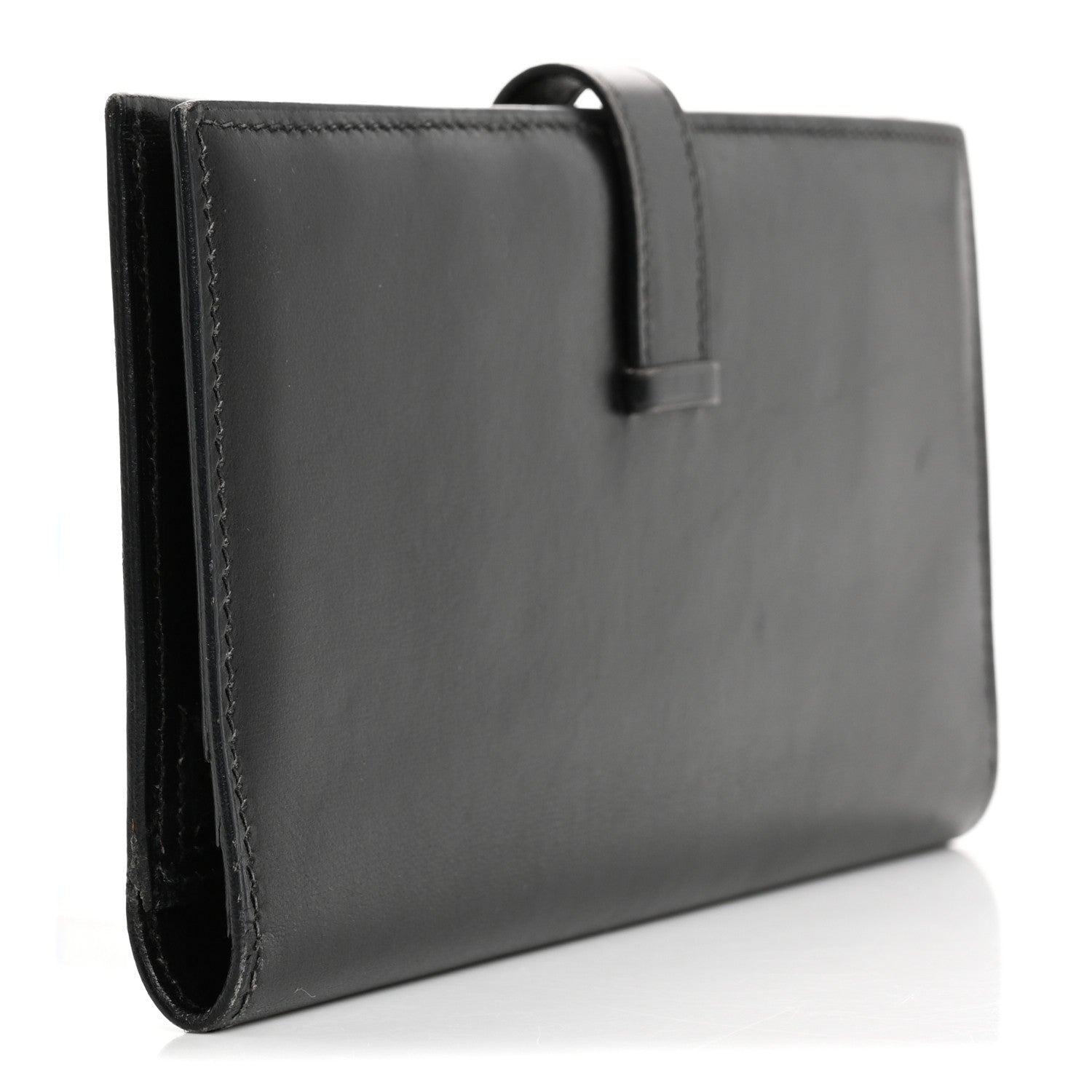 Hermes Box Bearn Gusset Wallet Black 3 of 13