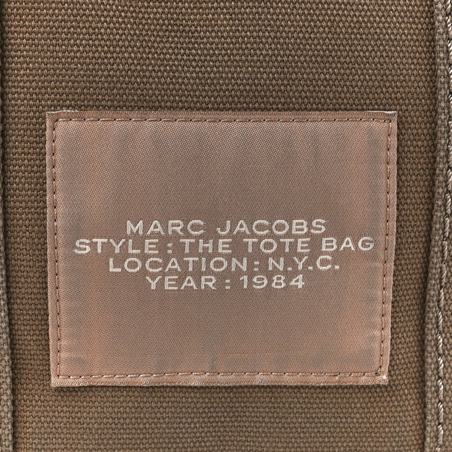 Marc Jacobs Cotton Canvas Small The Traveler Tote Bag Slate Green 7 of 11
