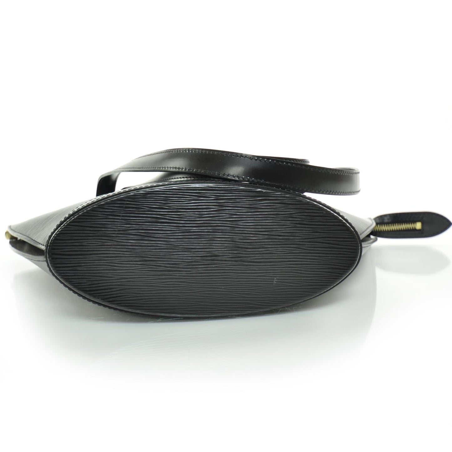 Epi Saint Jacques PM Long Straps Black