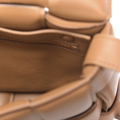 Bottega Veneta Nappa Maxi Intreccio Padded Cassette Crossbody Bag Caramel 9 of 11