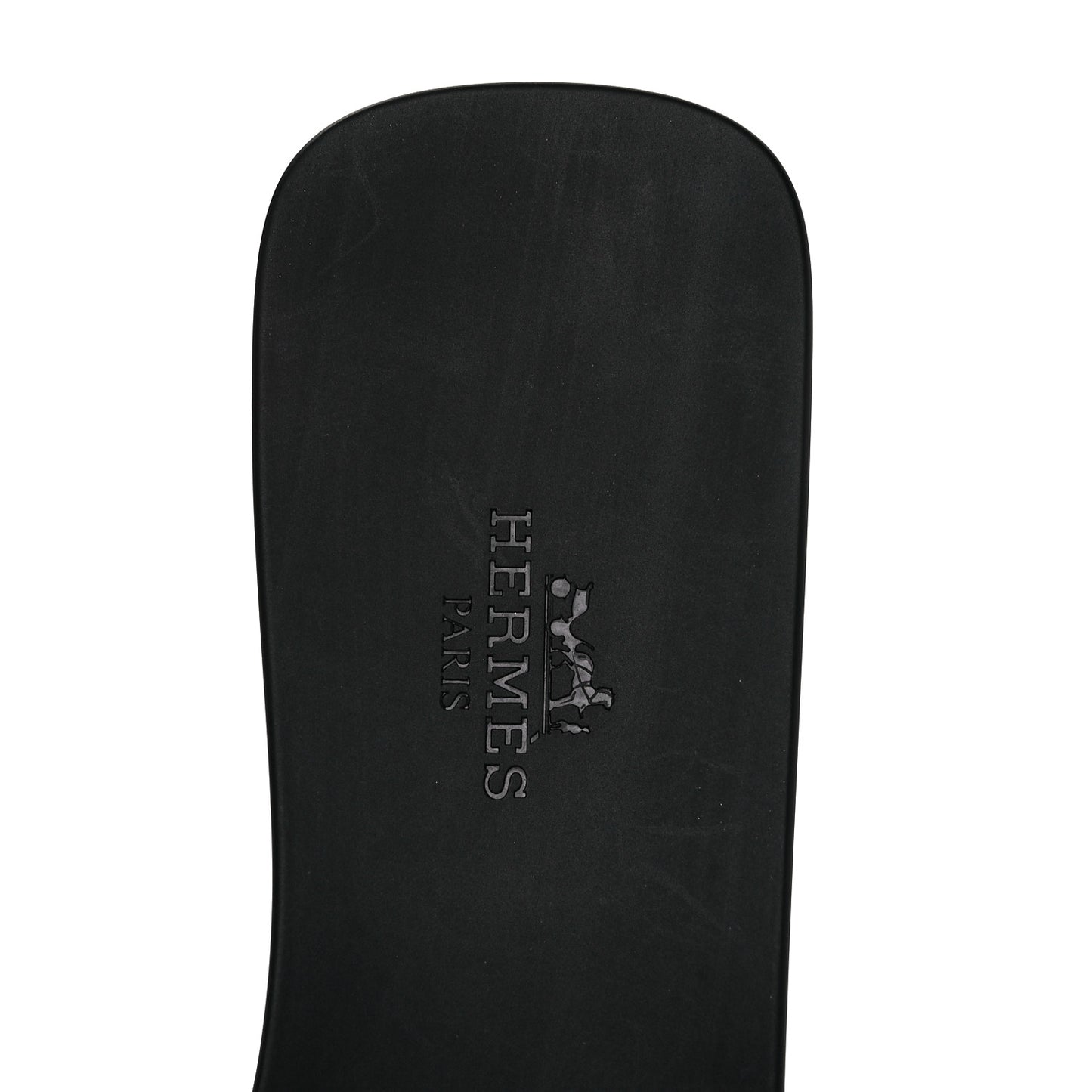 Rubber Aloha Sandals 38 Black