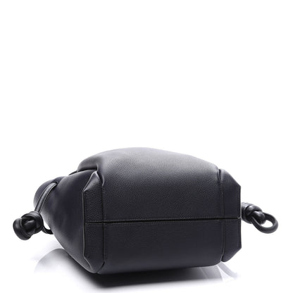 Loewe Calfskin Small Flamenco Knot Bag Midnight Blue Black 3 of 9