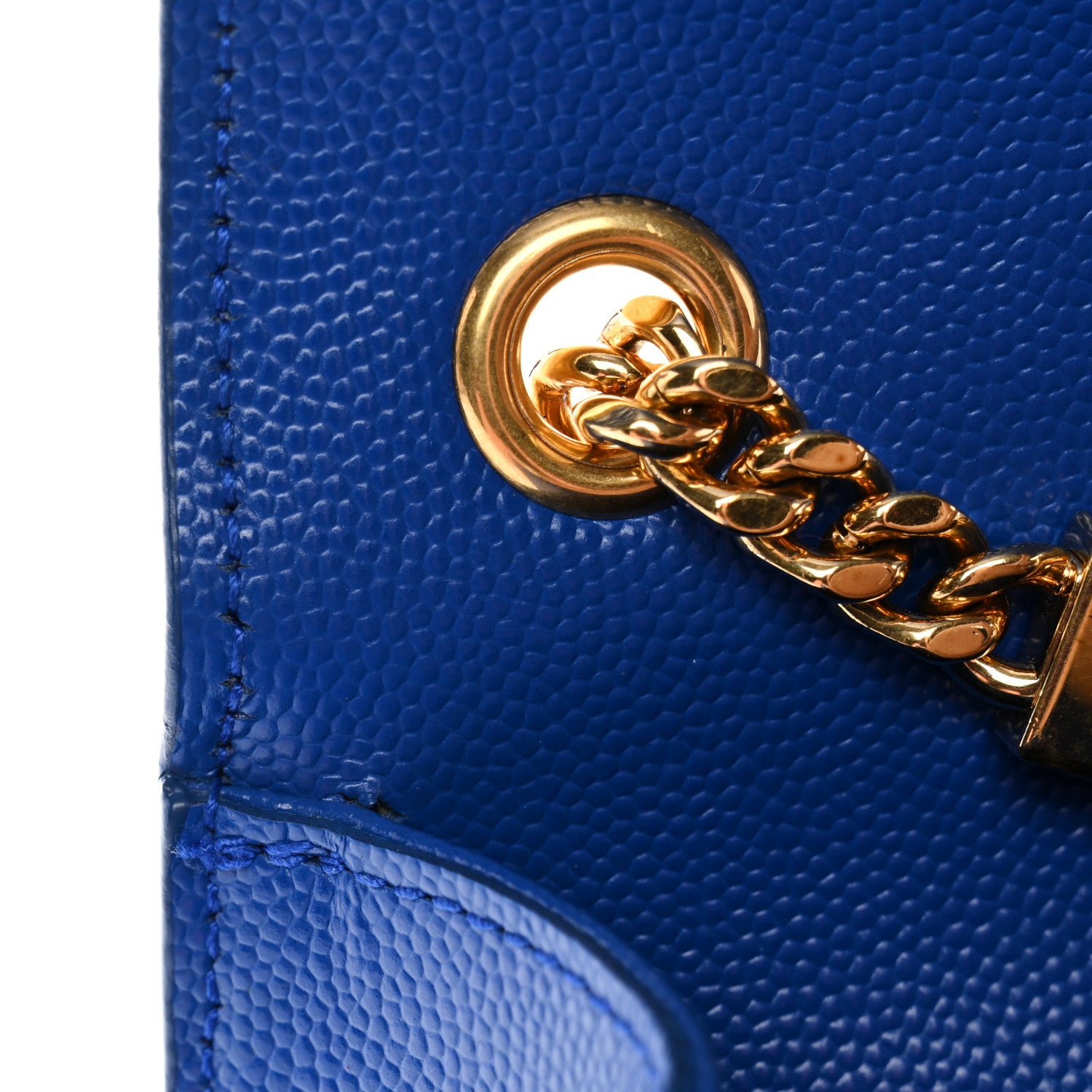 Saint Laurent Grain De Poudre Small Classic Monogram Kate Satchel
