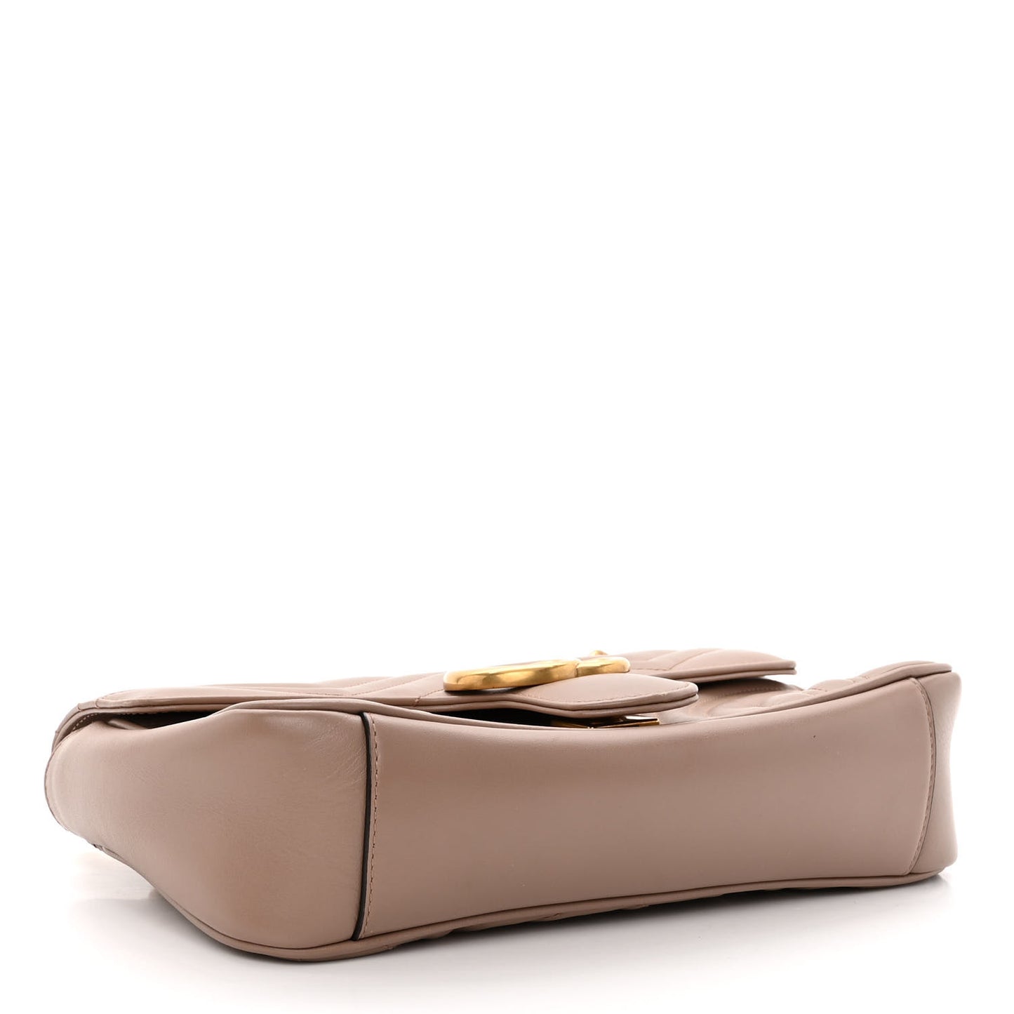 Calfskin Matelasse Small GG Marmont Shoulder Bag Porcelain Rose