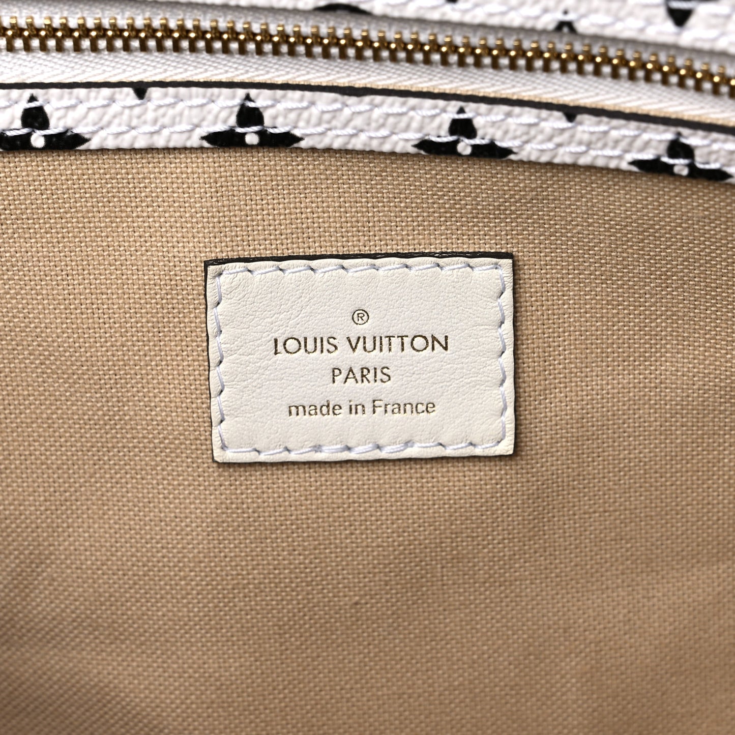 Monogram Giant Keepall Bandouliere 50 Kaki Beige